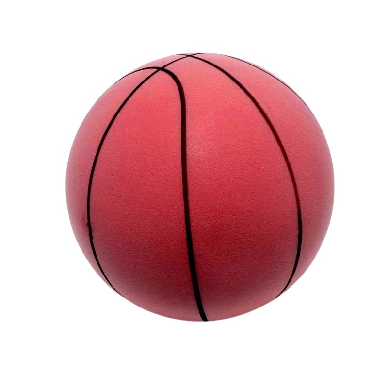 Lopta MASTER Soft basketbal - 18 cm - červená