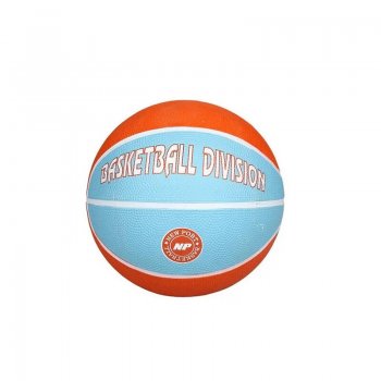 Basketbalov lopta MERCO Print Mini ve. 3 - oranov-modr
